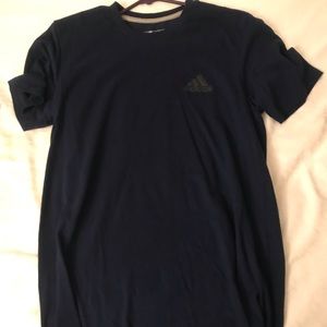 Adidas navy Go-To Performance Tee